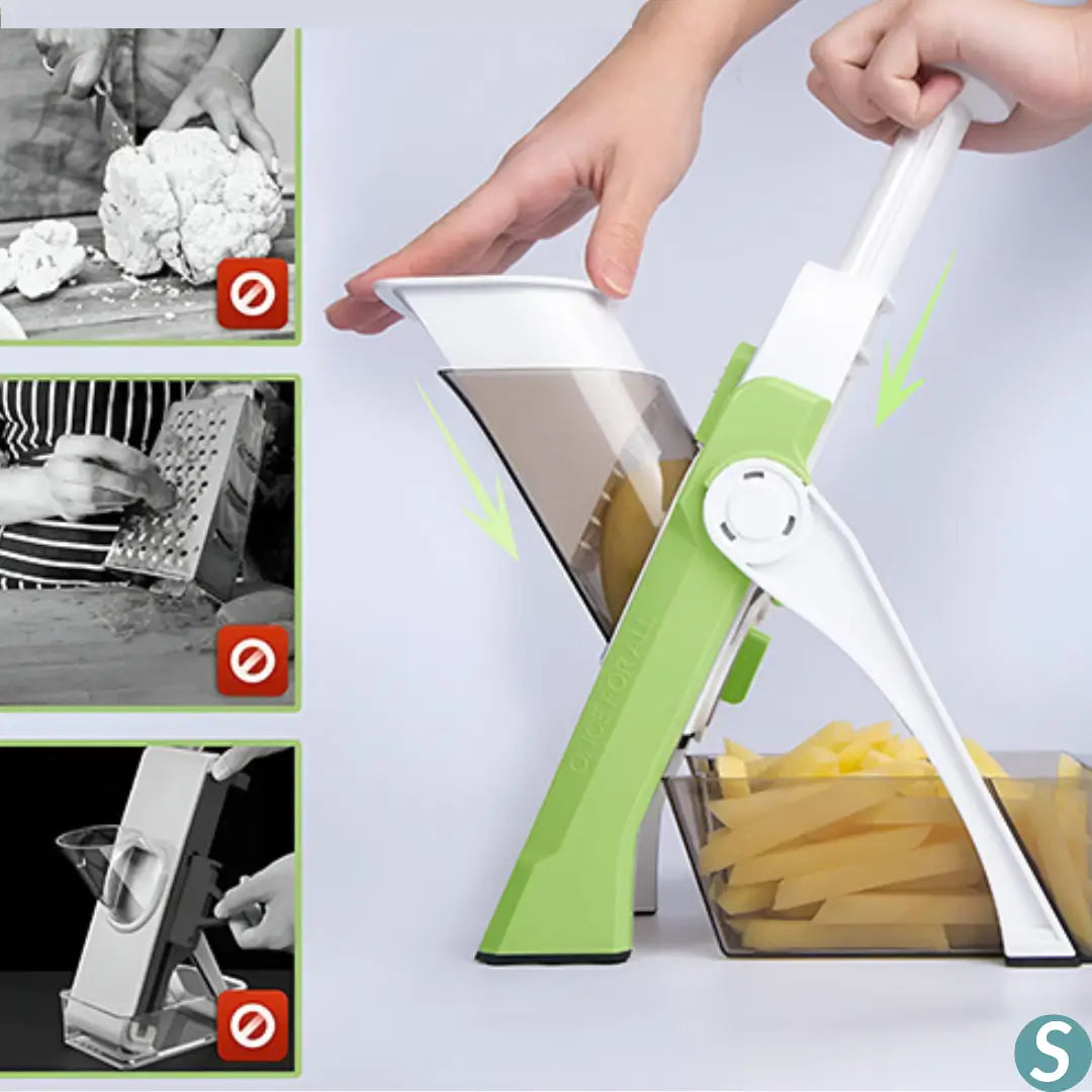 CorteXpress® Cortador de Verduras 4en1