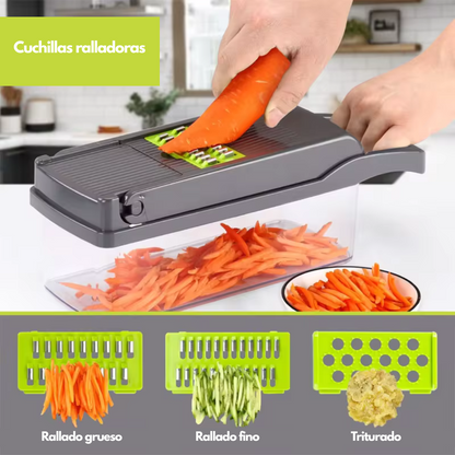 Picaflash® – Cortador de Verduras Multifuncional 14 en 1
