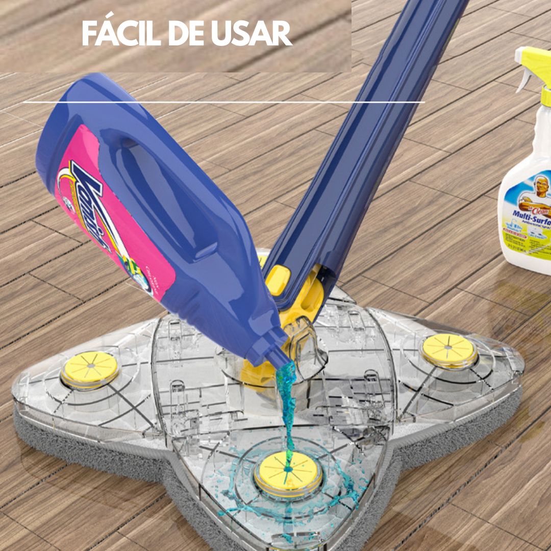 Fregona MagicSpin® 360 + 10 Mopas de Recambio Gratis