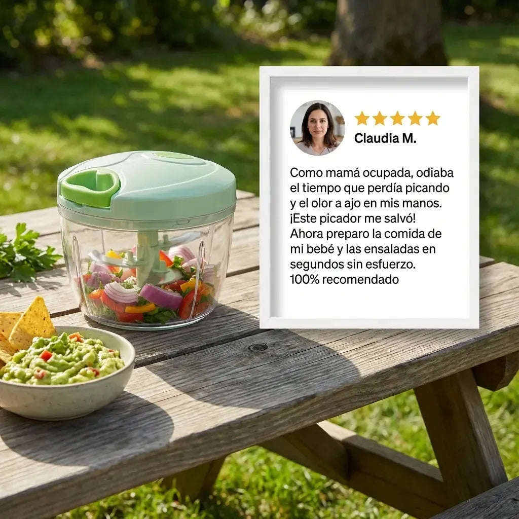 MiniChef DuoPack™ – Picador + Prensa de Ajos